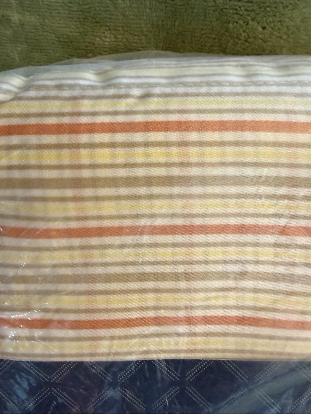 Home Reflections Striped Bedding - Pink, Yellow, Cream